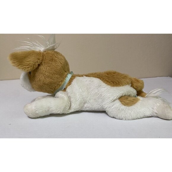 BUNNIES BY THE BAY Baby Cow Calf 12" Plush 2014 Stuffed Animal Toy Blue Bow - Picture 4 of 8